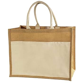 バッグ simply complicated JUTE CANVAS TOTE BAG JUTE CANVAS TOTE BAG BLACK – SimplyComplicated